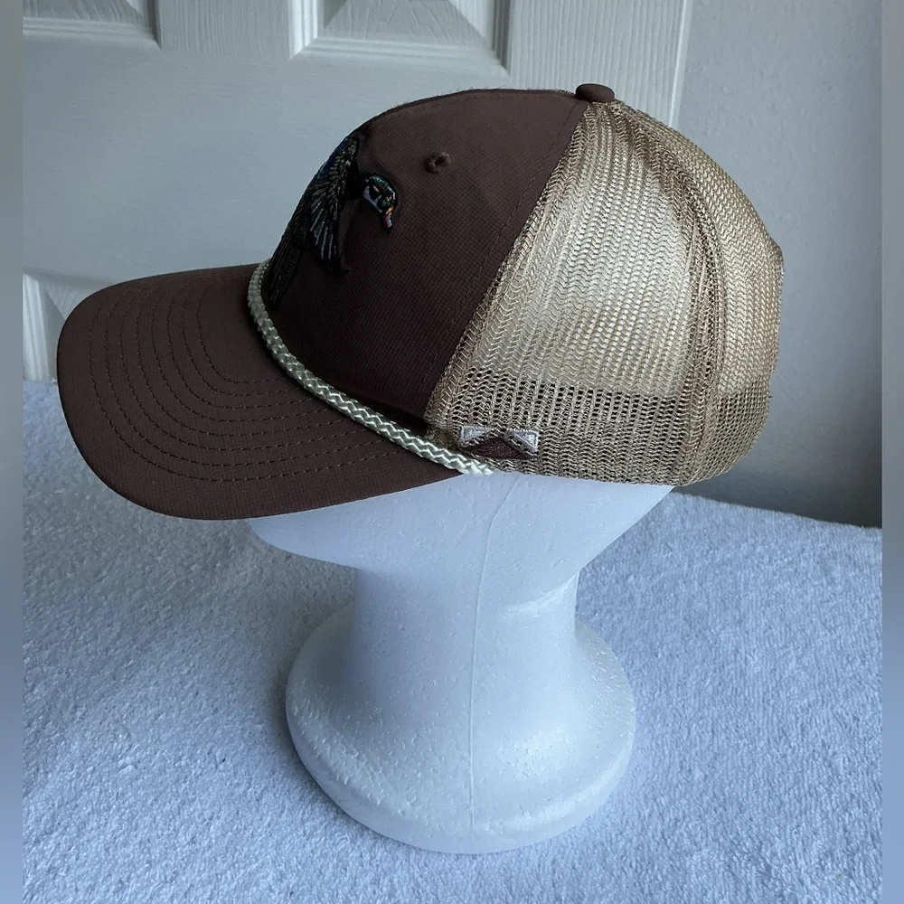 Paramount outdoor Embroidered Duck Brown Trucker Hat